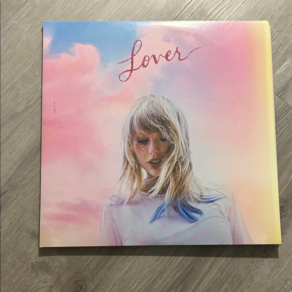 Taylor Swift “Lover” Vinyl Records Special Pink and Clear Blue